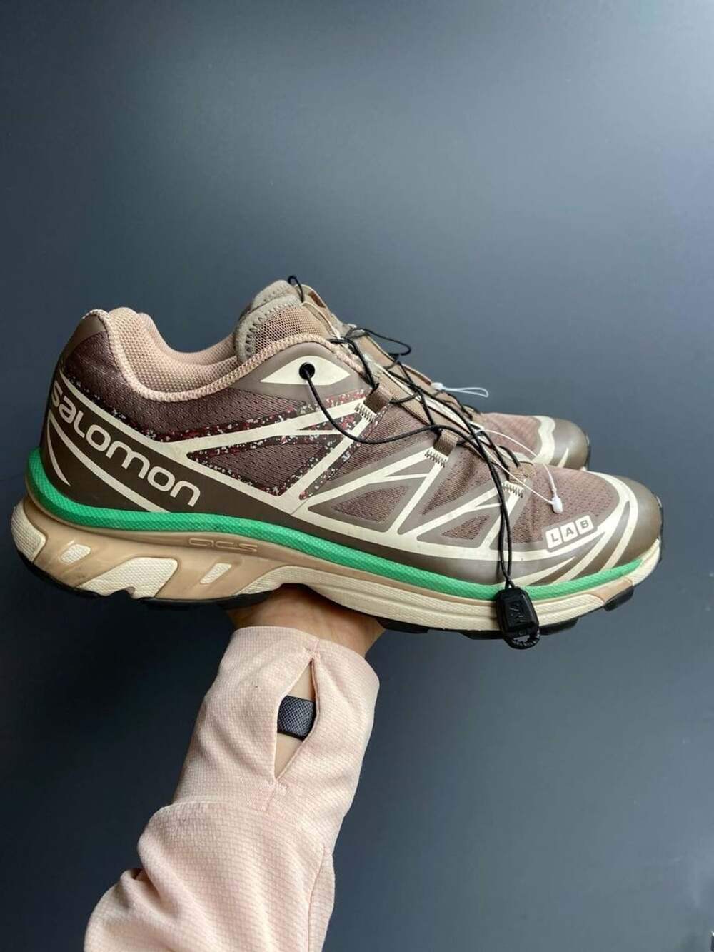 Salomon XT-6 'Mindful - Falcon Bright Green' - L47312000 us10.5 men’s